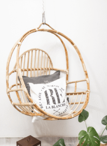 Hamaca redonda de caña