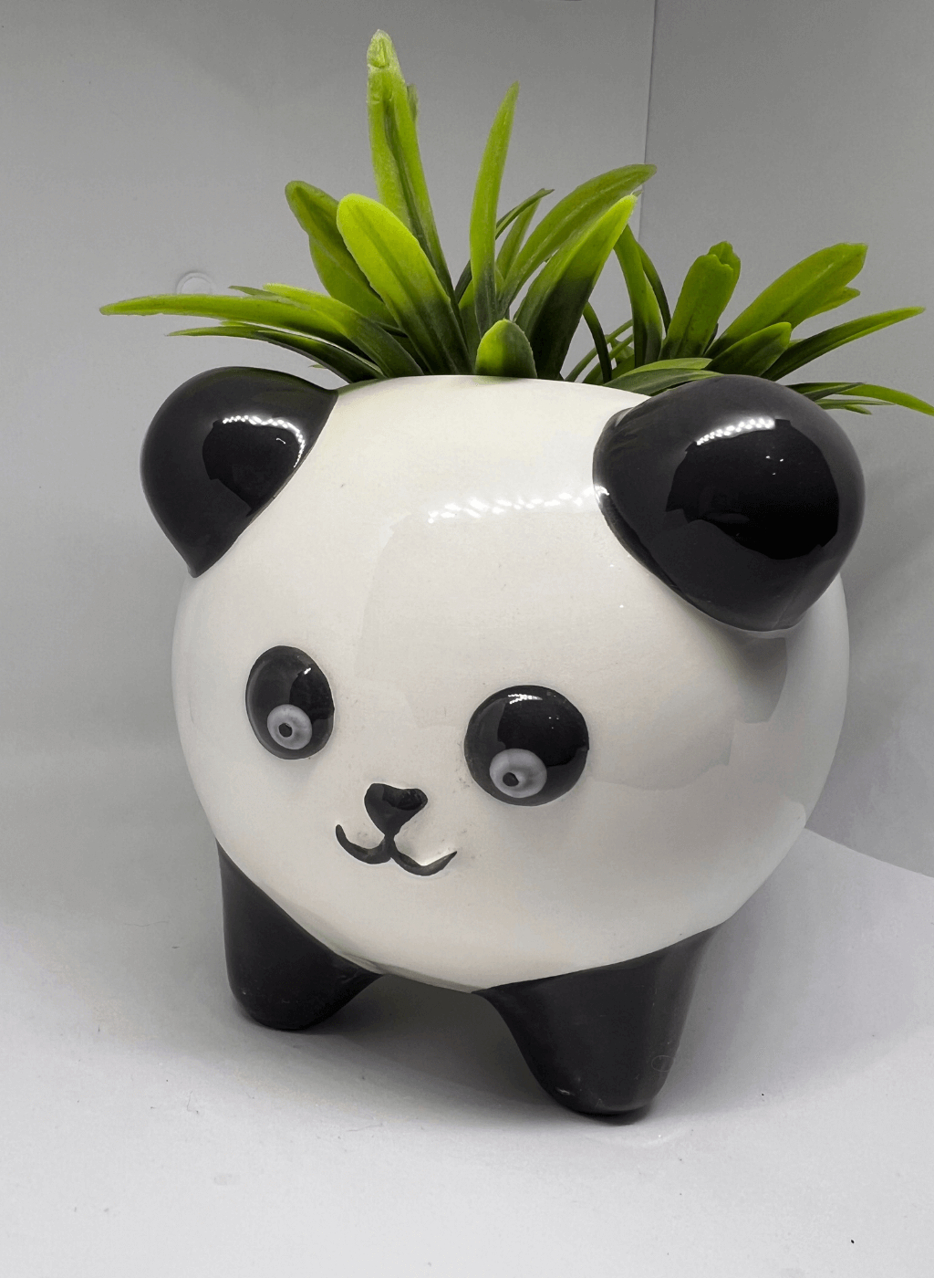 Maceta de cerámica Oso Panda