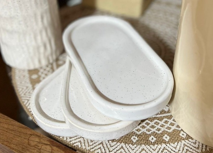 Bandejitas de cerámica Perla - Image 3