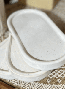 Bandejitas de cerámica Perla