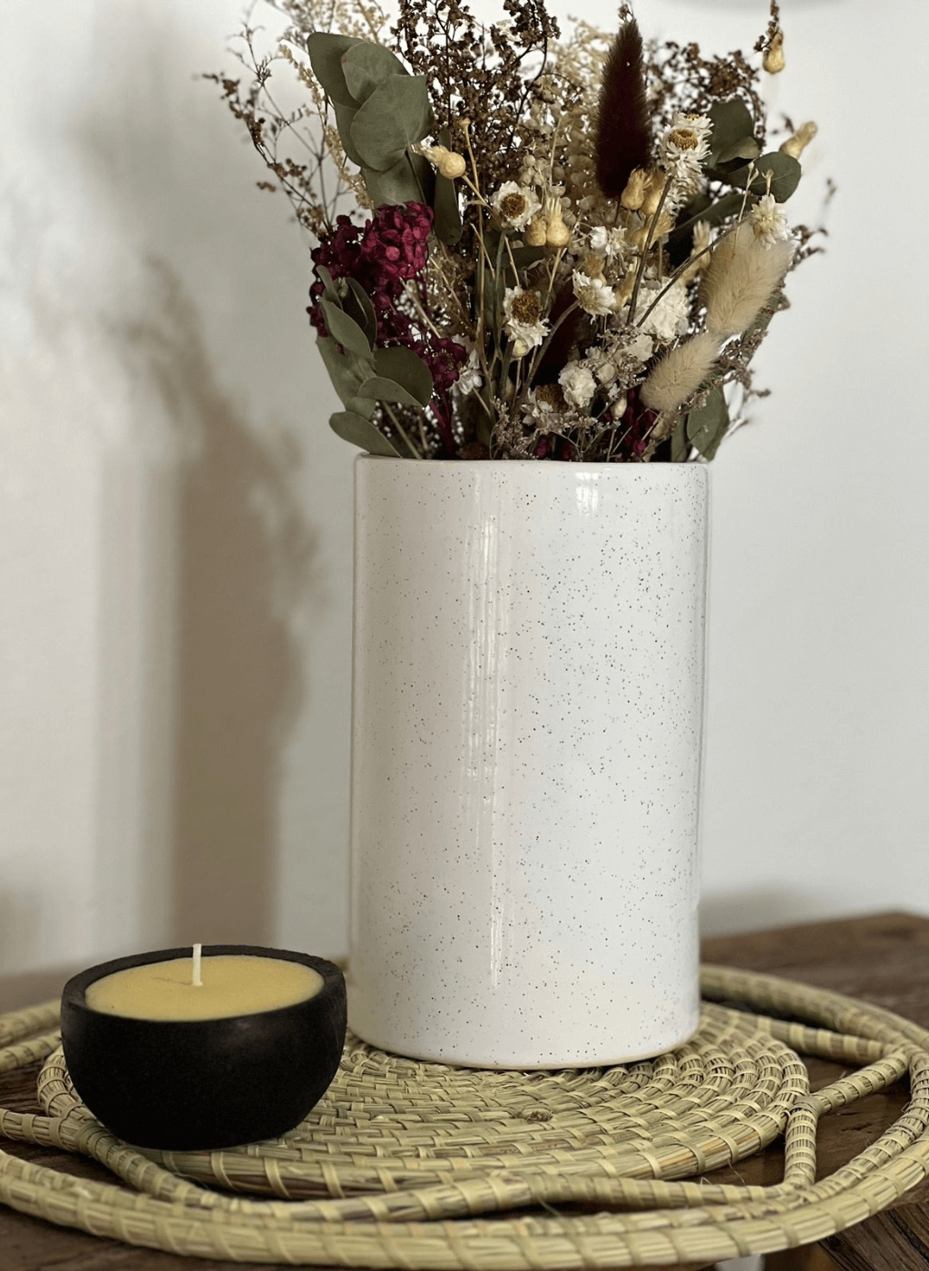 Florero de cerámica Cilindro Andalucía.