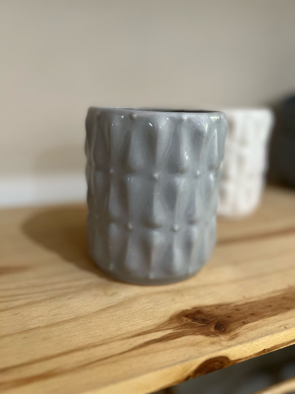 Maceta de cerámica Rayas - Image 3