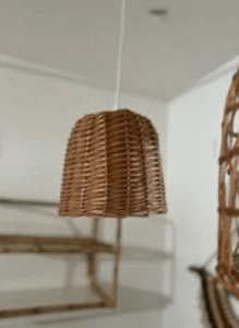 Pantalla de mimbre trama cerrada 20x20