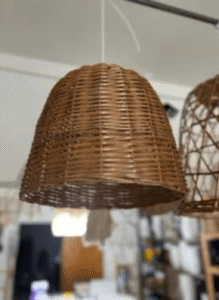 Pantalla de mimbre trama cerrada 30x30