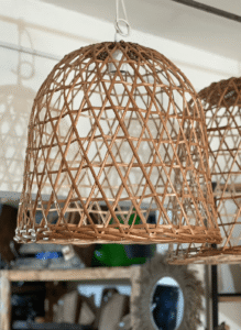 Pantalla campana calada 40x40